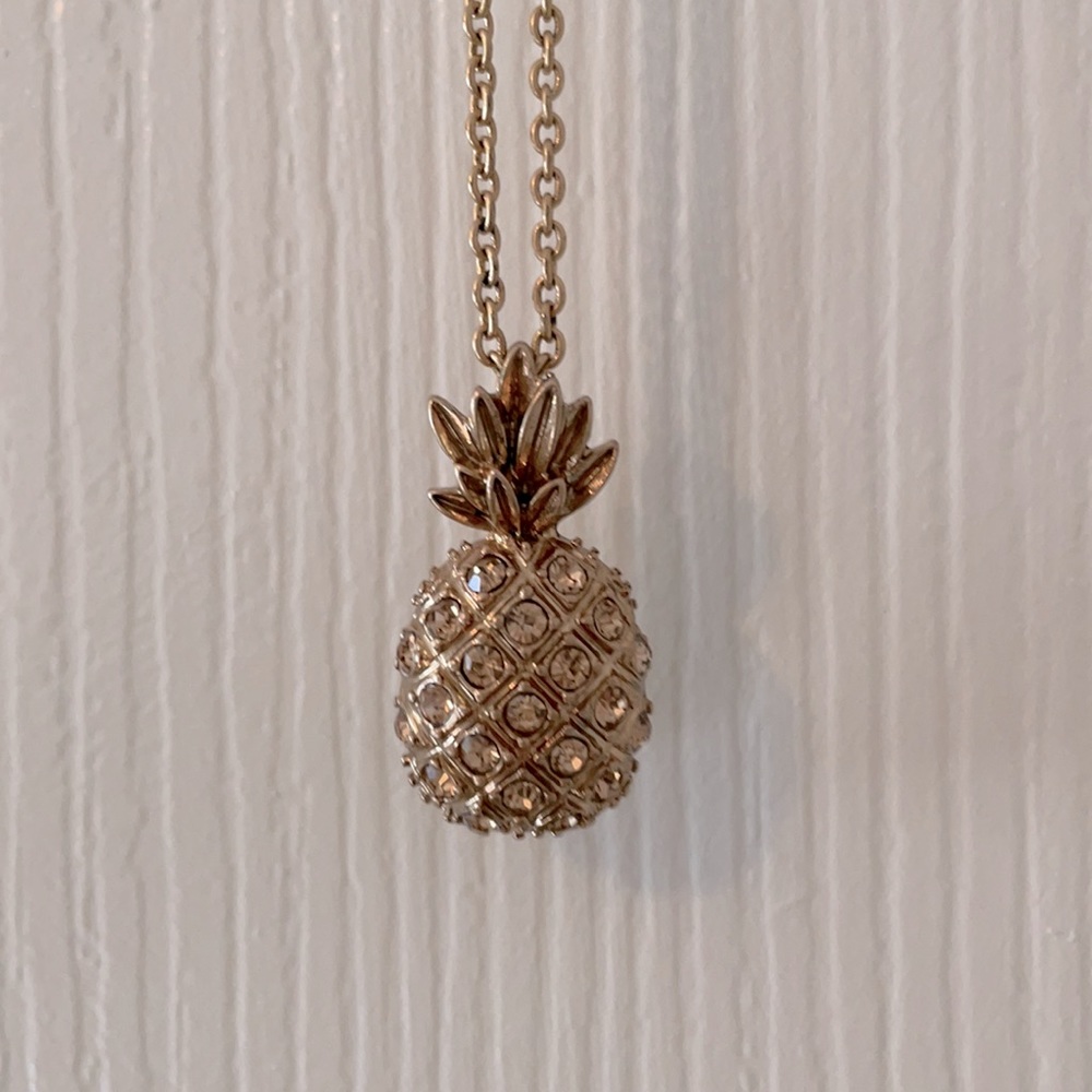 J Crew Pineapple Necklace